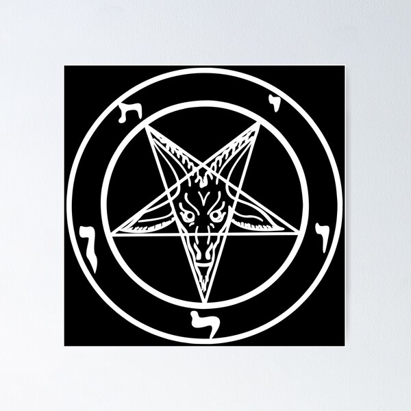 Item preview, The Sigil of Baphomet (black and white edition) designed and sold by Weltenbrand.