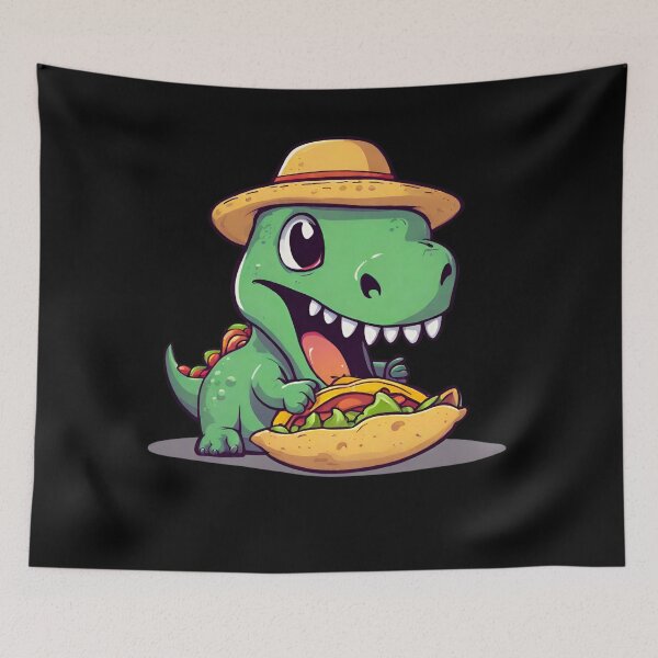Item preview, the Señor Dino Taco  designed and sold by Journey-North.