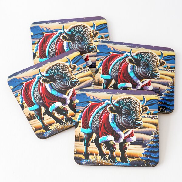 Item preview, Santa Baby Bison designed and sold by Randy Turnbow.