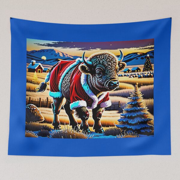 Item preview, Santa Baby Bison designed and sold by Randy Turnbow.
