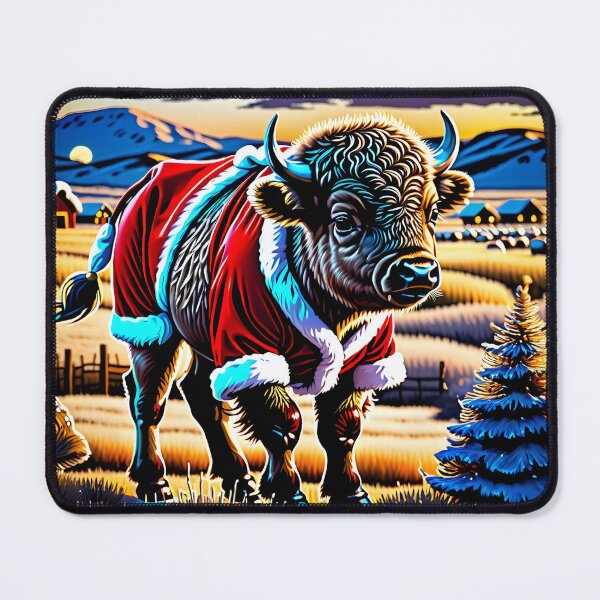 Item preview, Santa Baby Bison designed and sold by Randy Turnbow.
