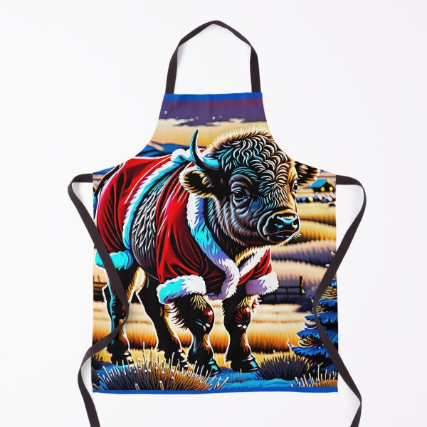 Item preview, Santa Baby Bison designed and sold by Randy Turnbow.