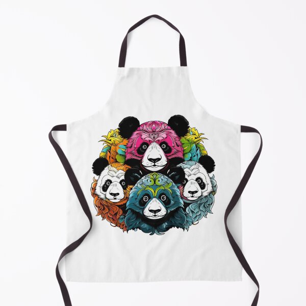 Item preview, Colorful Panda Bear Family designed and sold by liana campbell.