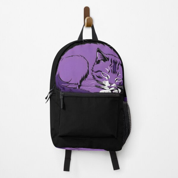 Item preview, Purple Cat Chilling designed and sold by Catophile.