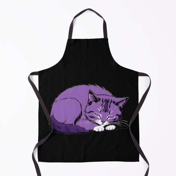 Item preview, Purple Cat Chilling designed and sold by Catophile.