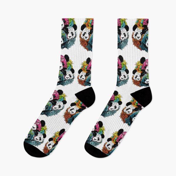 Item preview, Colorful Panda Bear Family designed and sold by liana campbell.