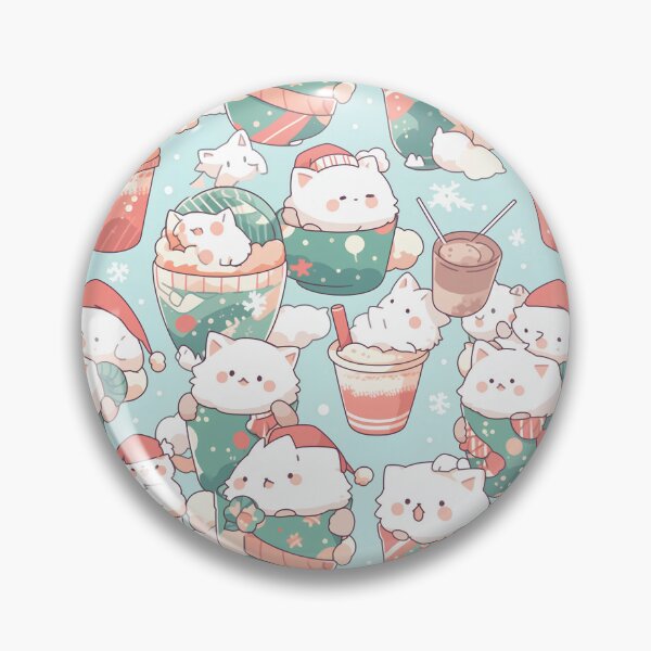 Aperçu de l'œuvre Modèles de Noël Purr-ty Cup créée et vendue par Mindterest.