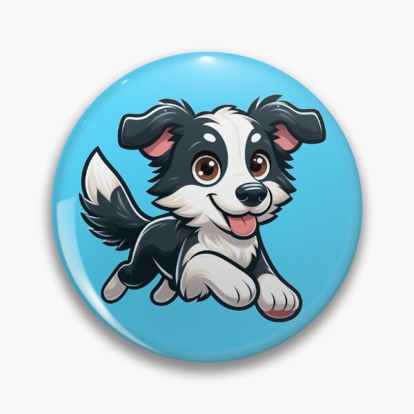 Item preview, Border Collie Cartoon designed and sold by Kat-su.
