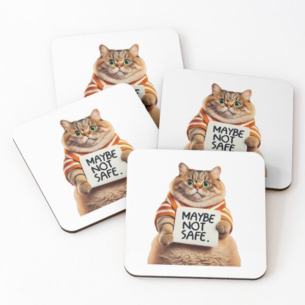 Item preview, Cat maybe not safe  designed and sold by Samg96.
