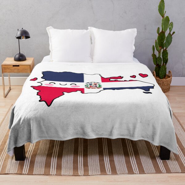 Item preview, Dominican Republic Flag Map Smile with Love designed and sold by pixelsparkzone.
