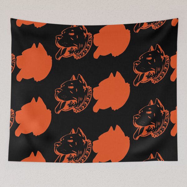 Item preview, pitbull double face orange style! designed and sold by aaron bautista.