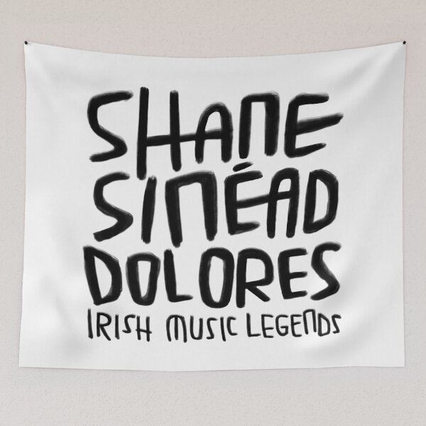 Item preview, Irish Music Legends, Shane, Sinead, Dolores designed and sold by badlydrawnbabe.