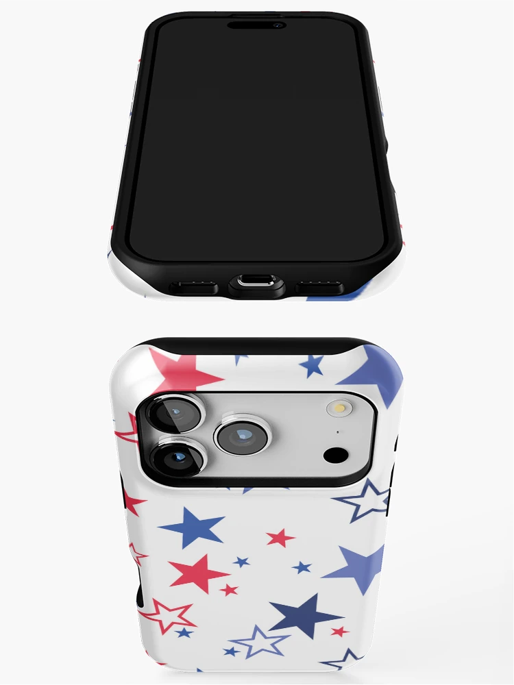 Thumbnail 3 of 4, iPhone Case, American flag pattern designed and sold by RubyCollection.