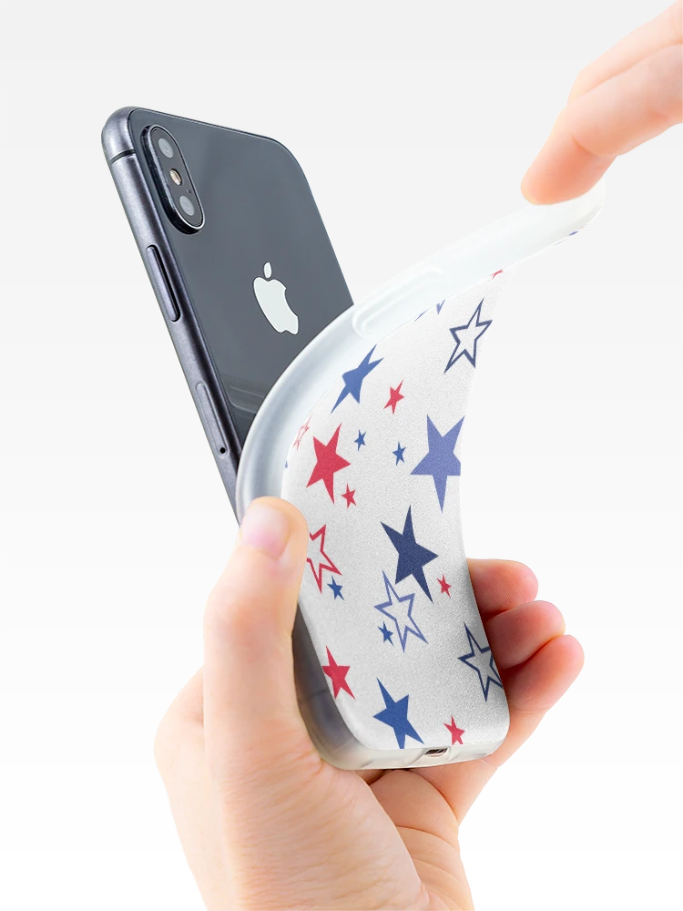 Thumbnail 4 of 5, iPhone Case, American flag pattern designed and sold by RubyCollection.