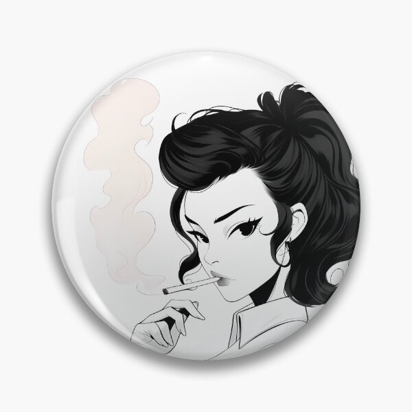 Item preview, Smoking a Cigarette designed and sold by RaccoolDesign.