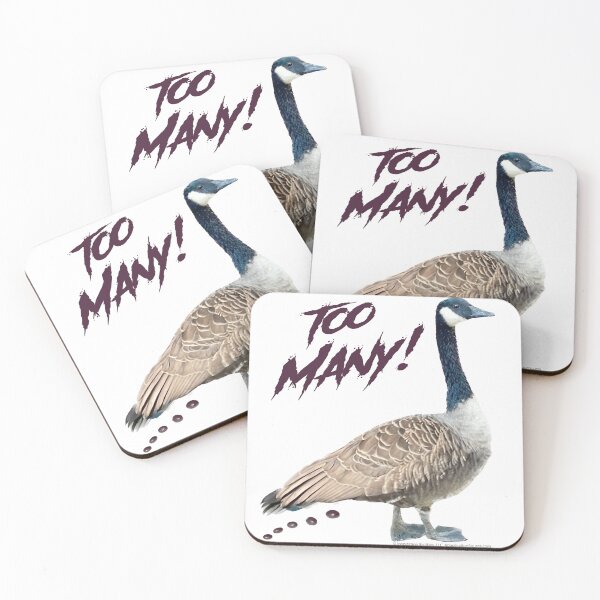 Item preview, Too Many Geese! -  For Light Backgrounds designed and sold by The Imagination Source™.