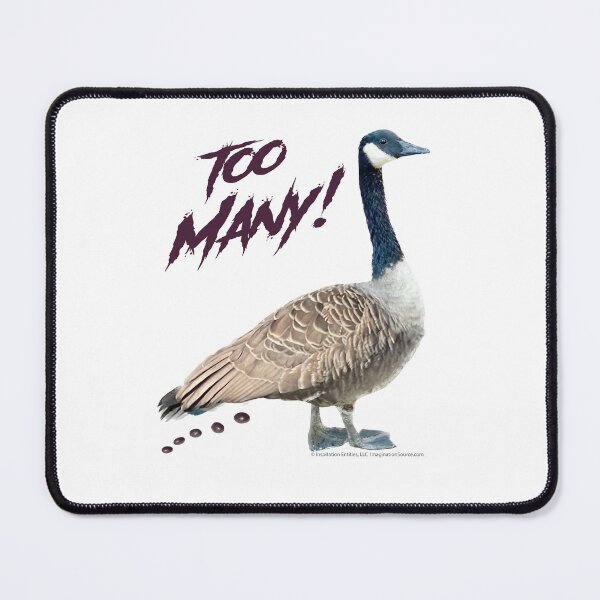Item preview, Too Many Geese! -  For Light Backgrounds designed and sold by The Imagination Source™.