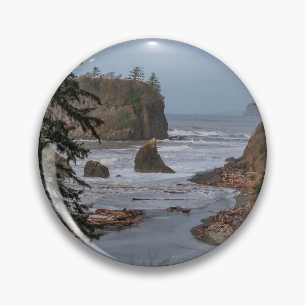 Aperçu de l'œuvre Ruby Beach - Parc National Olympique créée et vendue par ShleeSnaps.