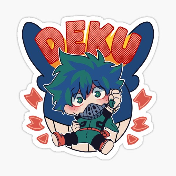 Boku No Hero Academia Stickers Redbubble