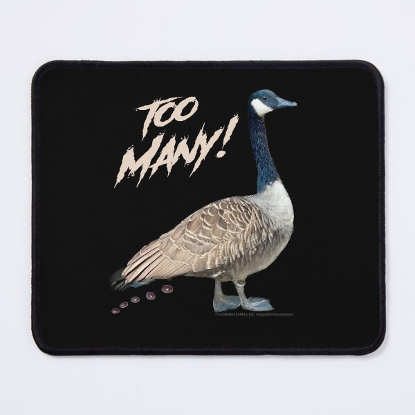 Item preview, Too Many Geese! - For Dark Backgrounds designed and sold by The Imagination Source™.