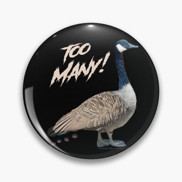 Item preview, Too Many Geese! -  For Dark Backgrounds designed and sold by The Imagination Source™.