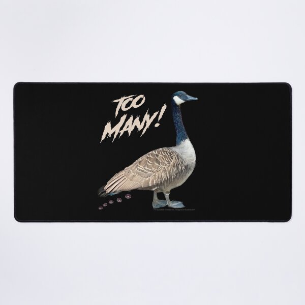 Item preview, Too Many Geese! - For Dark Backgrounds designed and sold by The Imagination Source™.