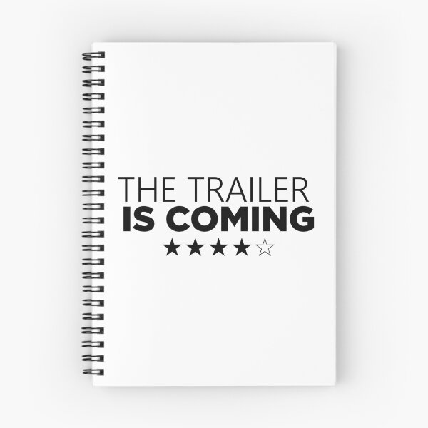 Item preview, trailer is coming t-shirt designed and sold by DeSaings.