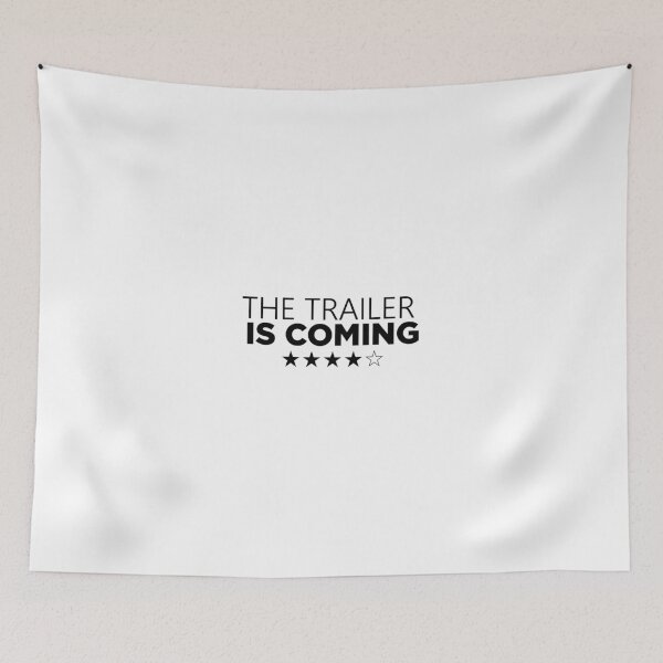Item preview, trailer is coming t-shirt designed and sold by DeSaings.