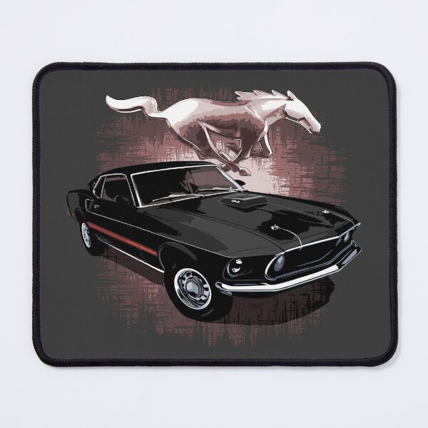 Item preview, Black 69 Mustang Mach 1 designed and sold by Glenn Mueller.