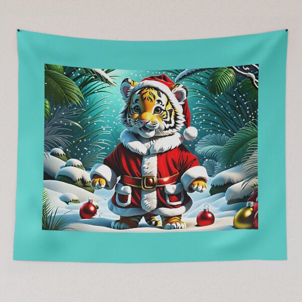 Item preview, Santa Baby Tiger designed and sold by Randy Turnbow.