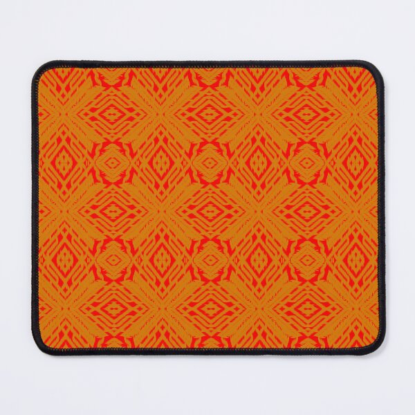 Item preview, Red and orange gold pattern seamless designed and sold by Aesthetic shapes design.