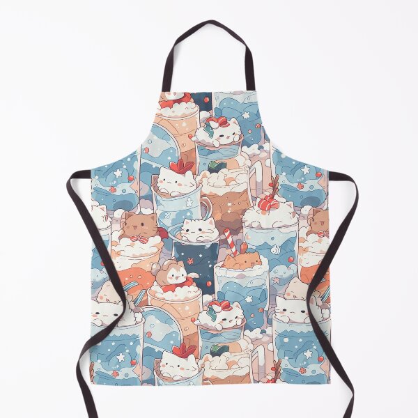 Item preview, Meowy Ice Cream Party Patterns designed and sold by Mindterest.