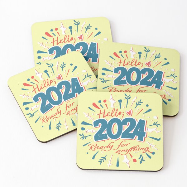Item preview, Hello 2024 Ready for anything! great start of 2024 designed and sold by shirtsngoodies.