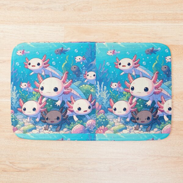 Item preview, axolotl family designed and sold by PincelDillo.