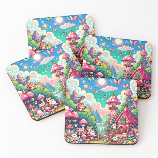 Item preview, Magic Mushroom Village vol.1 designed and sold by janarspixels.