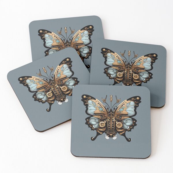 Item preview, "Steampunk Butterfly" Vintage Retro Style designed and sold by MusesWhispers.