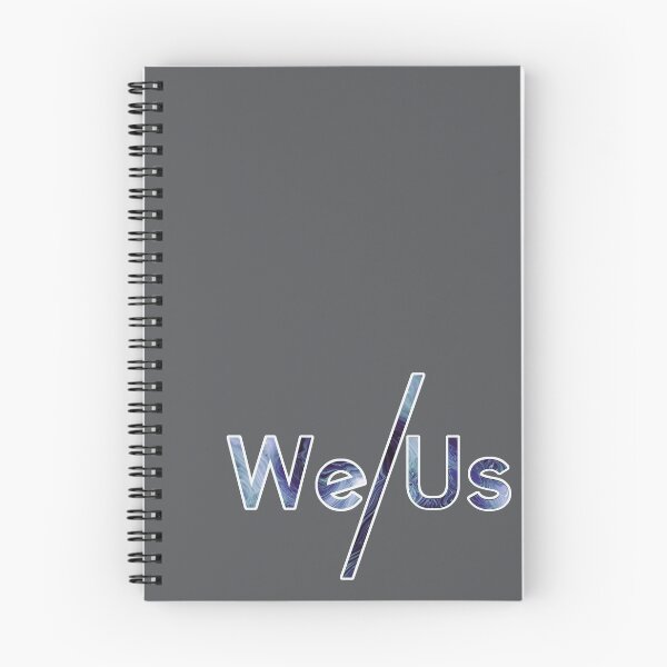 Item preview, We/Us (Geode, Blue) designed and sold by WeArePlural.