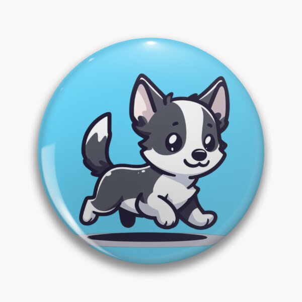 Item preview, Border Collie Cartoon designed and sold by Kat-su.