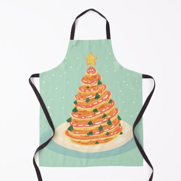 Item preview, Pancake Stack Christmas tree | funny christmas art designed and sold by WrapNRibbons.