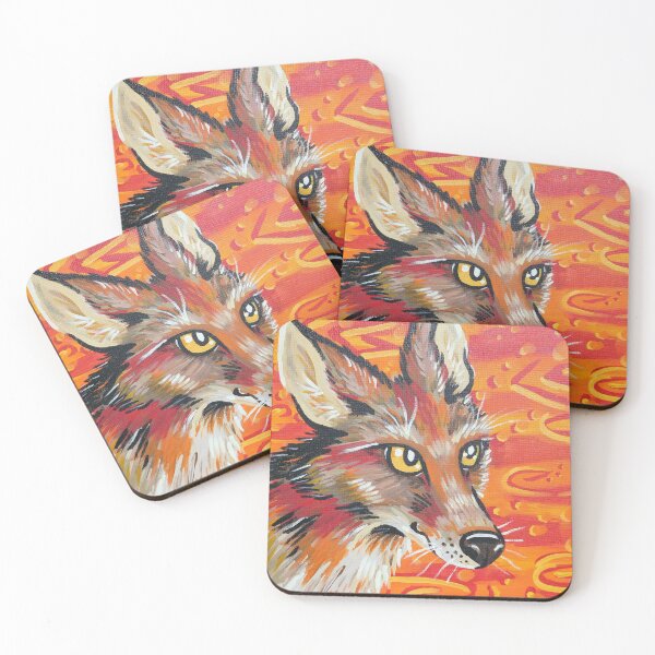 Item preview, Fiery Coyote designed and sold by Crafty As A Coyote.