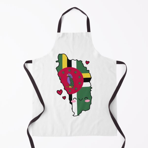Item preview, Dominica Flag Map Smile with Love designed and sold by pixelsparkzone.
