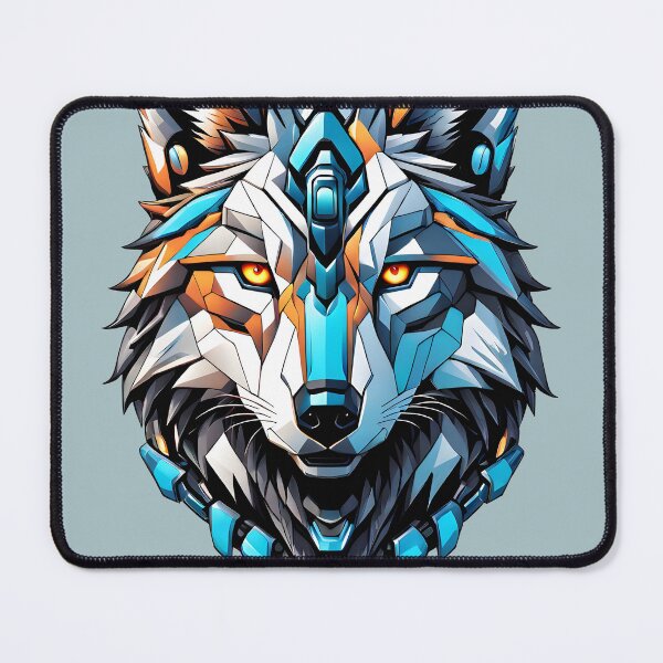 Item preview, Robotic Wolf in Futuristic Design designed and sold by AdrianoFerrari.