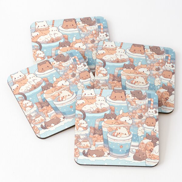 Item preview, Meowcream Bliss Patterns designed and sold by Mindterest.