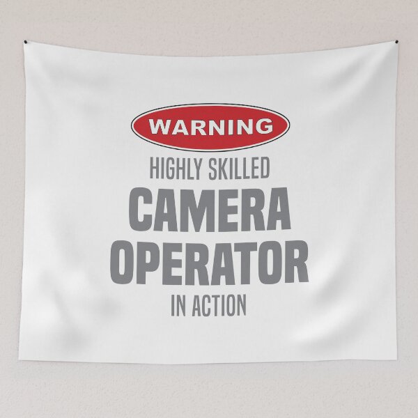 Item preview, Highly Skilled Camera Operator in Action designed and sold by NermilioDesigns.