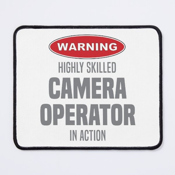 Item preview, Highly Skilled Camera Operator in Action designed and sold by NermilioDesigns.
