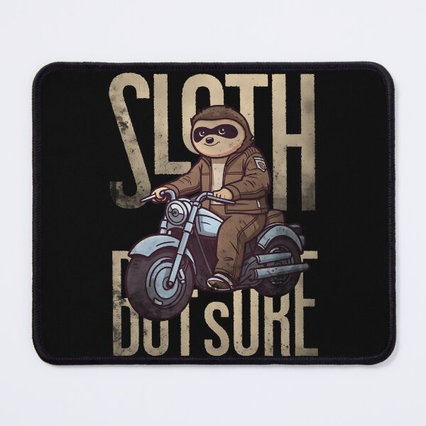 Item preview, Biker sloth drive a motorcycle, Riding motorbike. designed and sold by kongkorakrich.