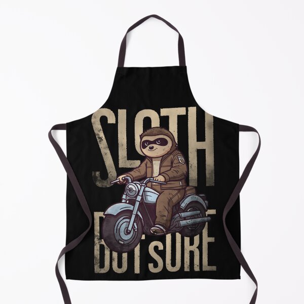 Item preview, Biker sloth drive a motorcycle, Riding motorbike. designed and sold by kongkorakrich.