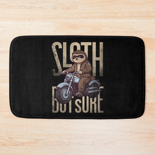 Item preview, Biker sloth drive a motorcycle, Riding motorbike. designed and sold by kongkorakrich.