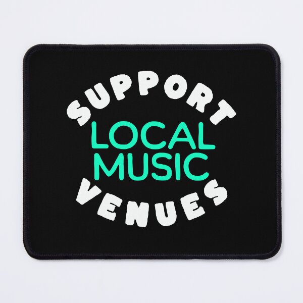 Item preview, Support Local Music Venues designed and sold by lizardisland.