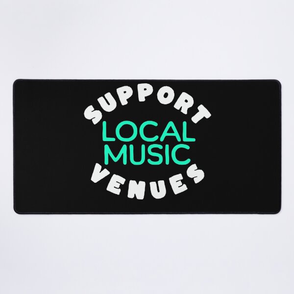 Item preview, Support Local Music Venues designed and sold by lizardisland.